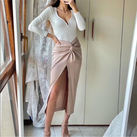 Zara limited edition celeb style pareo skirt - Picture 9 of 13